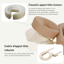 ZENGROWTH Table de massage pour femme enceinte Ipanema Maternity Moka