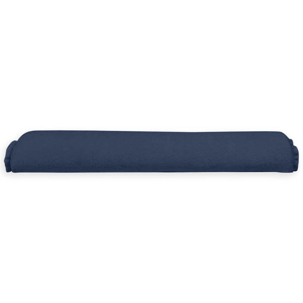 ZENGROWTH Housse coussin demi-rond pour table de massage 66 cm Bleu foncé