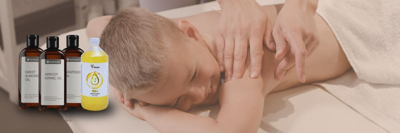 La meilleure huile de massage pour enfants et bébés