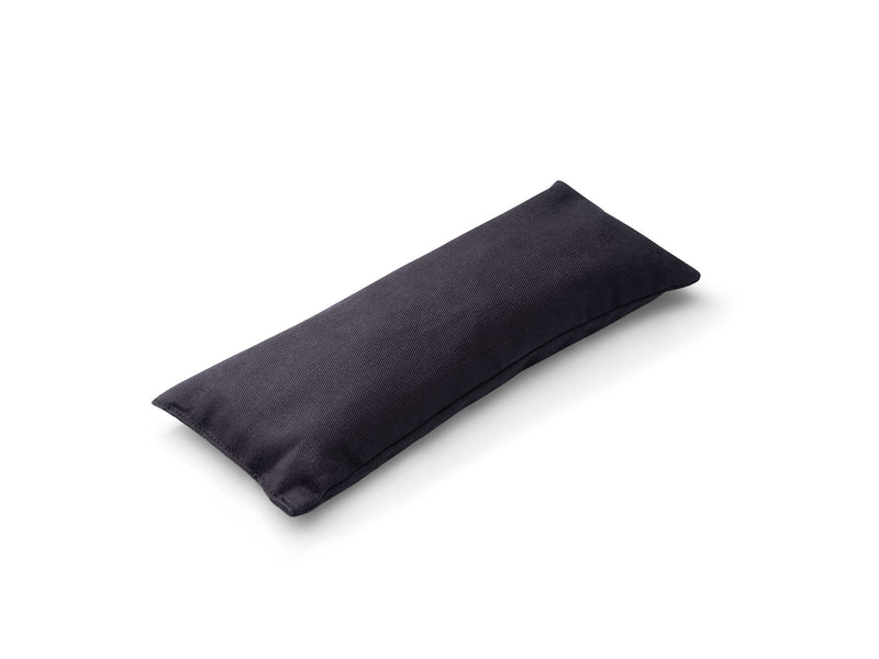 Coussin pour les yeux aux noyaux de cerise, parfumé à la lavande 20x8 cm gris