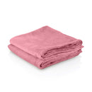 Lot de 2 serviettes ZenGrowth Serenza en microfibre 45x90 cm Rose poudré
