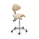 Tabouret ZenGrowth 2 selles avec dossier beige