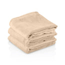 Lot de 3 serviettes ZenGrowth Serenza en microfibre 30x50cm Sable