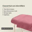 Serviette ZenGrowth Serenza en microfibre 100x220cm Rose poudré