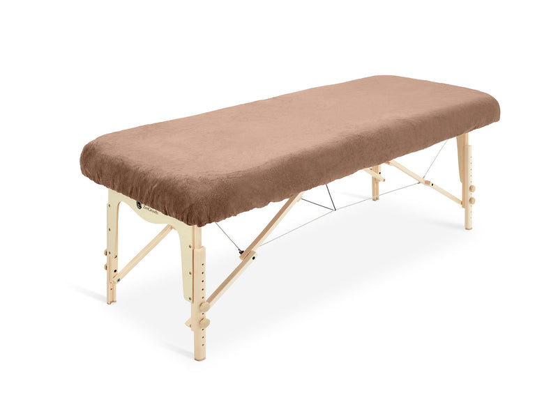 ZenGrowth Serenza Drap-housse en microfibre avec housse appui-tête brun