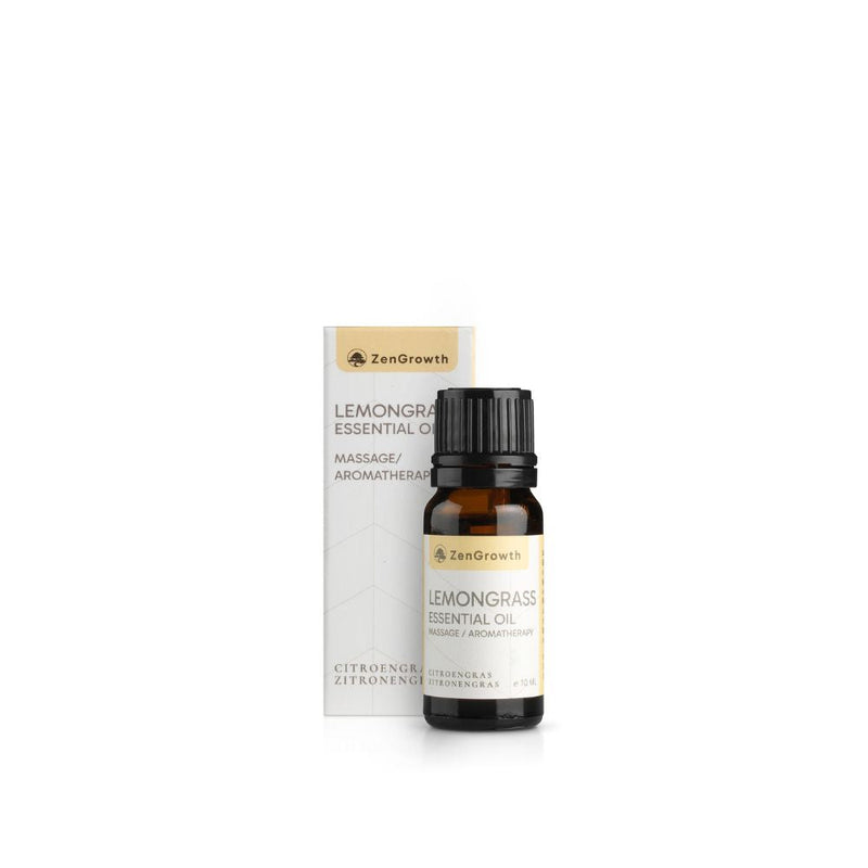 ZENGROWTH Présentoir d'huiles essentielles biologiques de citronnelle avec 12 flacons