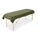 Serviette ZenGrowth Serenza en microfibre 100x220cm Vert olive foncé