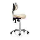 Tabouret ZenGrowth 2 selles avec dossier beige