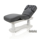 ZenGrowth Table de massage électrique Kyoto 76 cm gris foncé avec chauffage