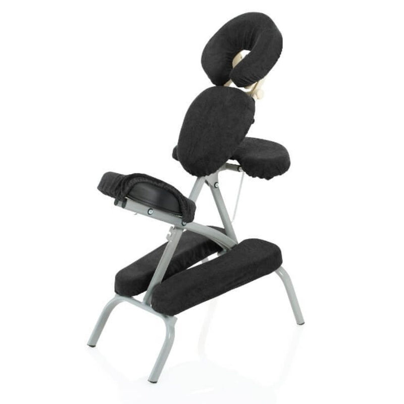 ZENGROWTH Housse en coton pour chaise de massage Noir