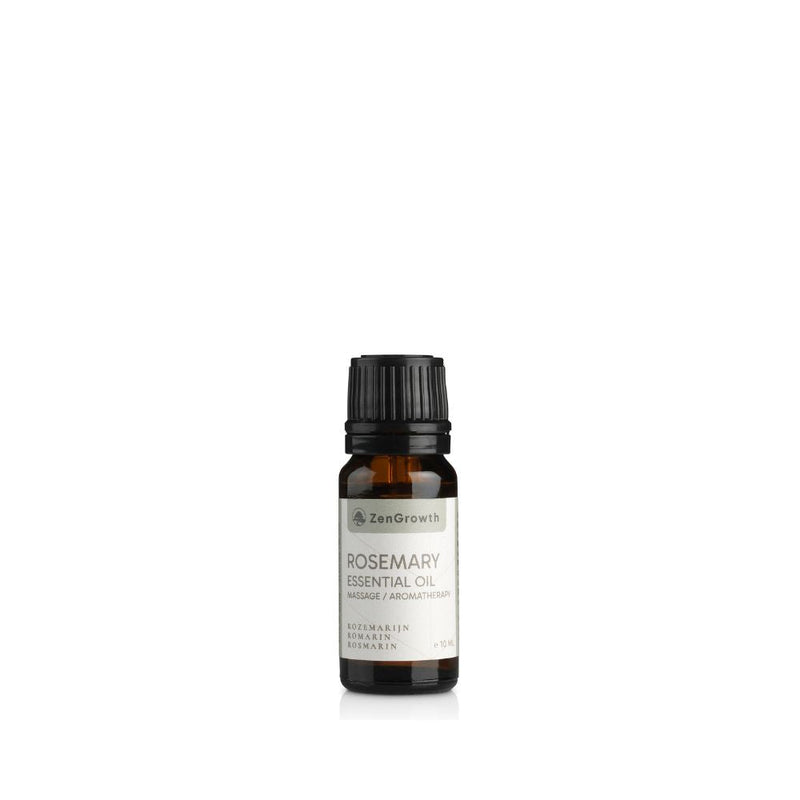 ZENGROWTH Présentoir d'huiles essentielles biologiques de romarin avec 12 flacons