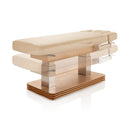Table de massage électrique Woodstock 79 cm, Beige
