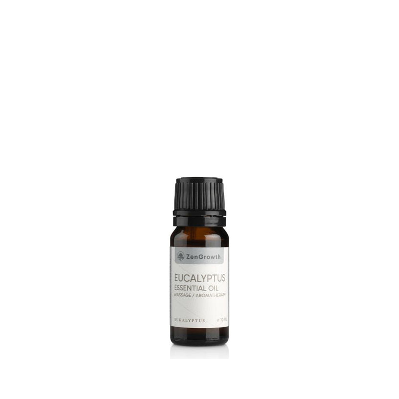 ZENGROWTH Présentoir d'huiles essentielles biologiques d'eucalyptus avec 12 flacons