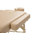 ZENGROWTH Table de massage Belverde 3.0 Beige 71cm avec repose bras