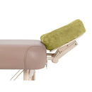 Drap-housse ZenGrowth Serenza  en microfibre avec housse d'appui-tête Vert olive clair