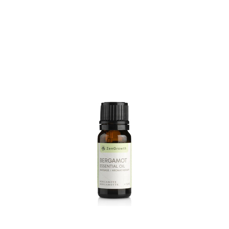 ZENGROWTH Présentoir d'huiles essentielles biologiques de bergamote avec 12 flacons