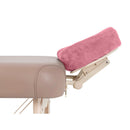 Drap-housse ZenGrowth Serenza  en microfibre avec housse d'appui-tête Rose poudré