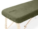 Housse microfibre ZenGrowth Serenza avec découpe visage Vert olive foncé