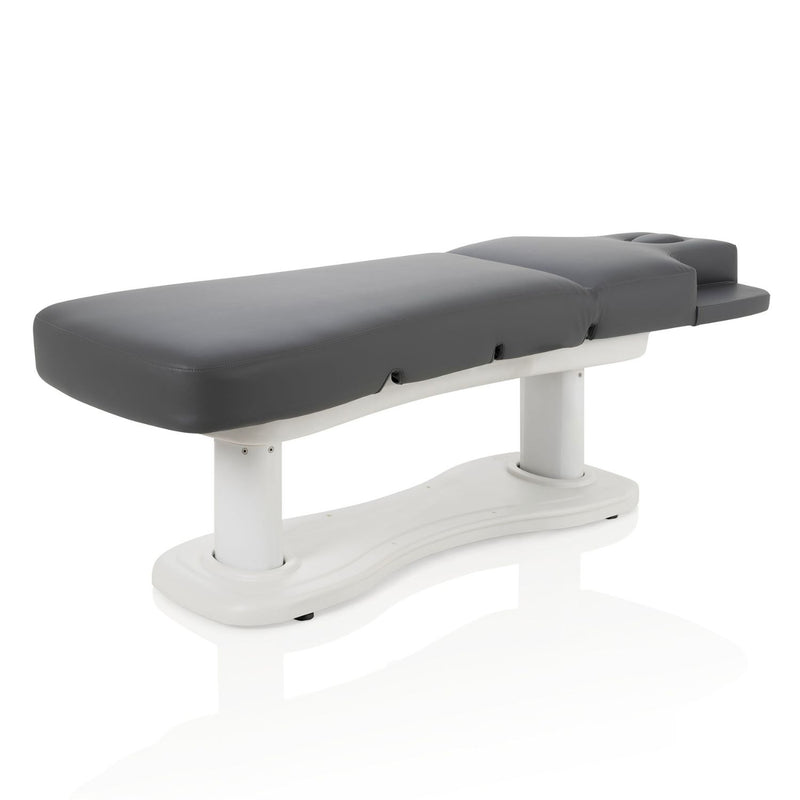 ZenGrowth Table de massage électrique Kyoto 76 cm gris foncé avec chauffage