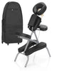 ZENGROWTH Chaise de massage pliante Valo noir