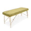 Housse microfibre ZenGrowth Serenza avec découpe visage Vert olive clair