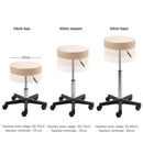ZenGrowth Tabouret Beige avec structure en plastique