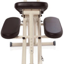 ZenGrowth Chaise de massage pliante Roshka Noir