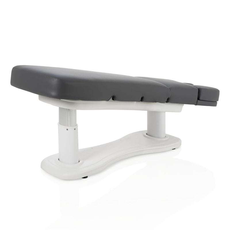 ZenGrowth Table de massage électrique Kyoto 76 cm gris foncé avec chauffage