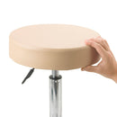 ZenGrowth Tabouret Beige avec structure en plastique sans anneau de pied