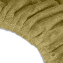 Housse microfibre ZenGrowth Serenza avec découpe visage Vert olive clair