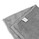 Lot de 2 serviettes de massage ZenGrowth Serenza en microfibre 45 x 90 cm Gris