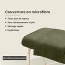 Serviette ZenGrowth Serenza en microfibre 100x220cm Vert olive foncé