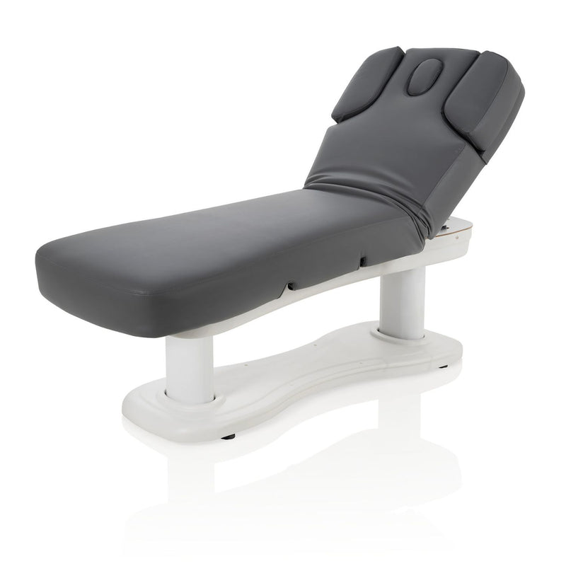 ZenGrowth Table de massage électrique Kyoto 76 cm gris foncé avec chauffage