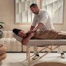 Housse table de massage sans découpe Marron clair