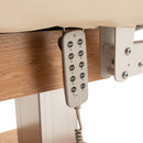 Table de massage électrique Woodstock 79 cm, Beige