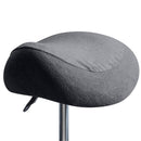 Housse en éponge pour tabouret rond ou selle gris