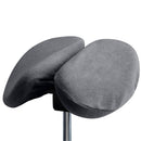 Housse en éponge pour tabouret 2 selles gris