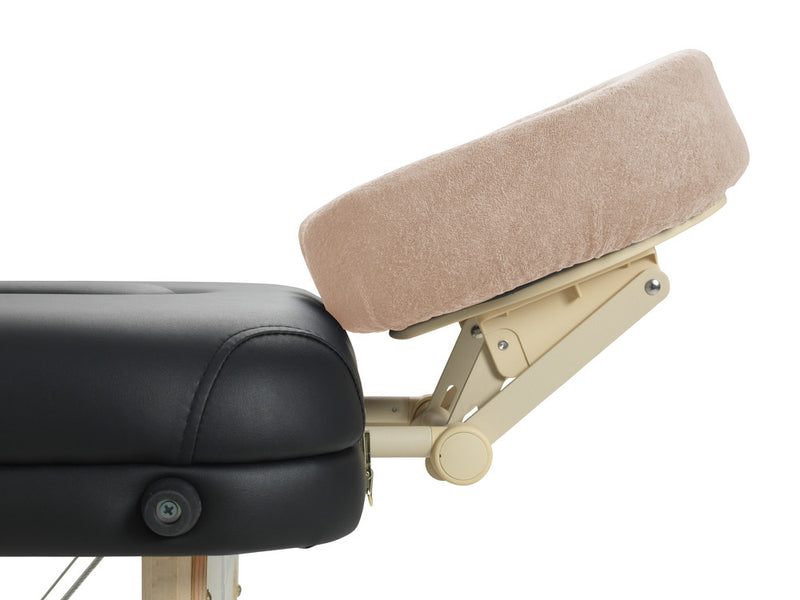 ZENGROWTH Housse pour têtière en tissu éponge marron-clair