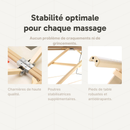 ZENGROWTH Table de massage pour femme enceinte Ipanema Maternity Moka