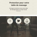 Housse table de massage sans découpe Bleu foncé