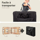 ZENGROWTH Table de massage Gavia Beige 71cm