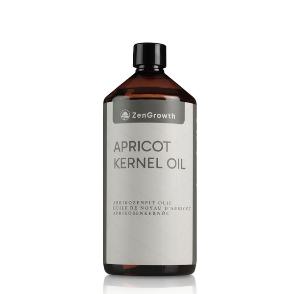 ZenGrowth Huile de noyau d'abricot 100% naturelle 1l