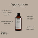 ZenGrowth Huile de noyau d'abricot 100% naturelle 150ml