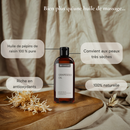 ZenGrowth Huile de pépins de raisin 100% naturelle 150ml