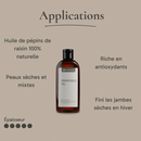 ZenGrowth Coffret de trois huiles 100 % naturelles 150 ml