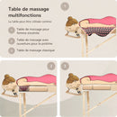 ZENGROWTH Table de massage prénatale Ipanema Beige 71 cm