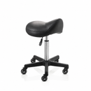 ZenGrowth Tabouret selle Noir avec structure en plastique