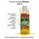 Verana Huile de massage 100% naturelle pour visage neutre Pro-1 250ML