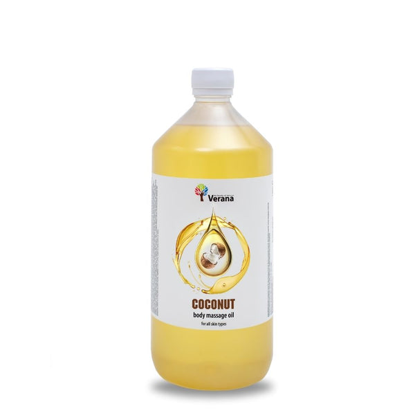 Verana Huile de massage à la noix de coco 1L