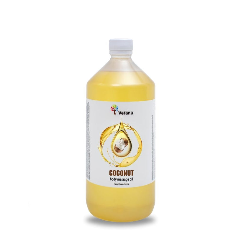 Verana Huile de massage à la noix de coco 1L
